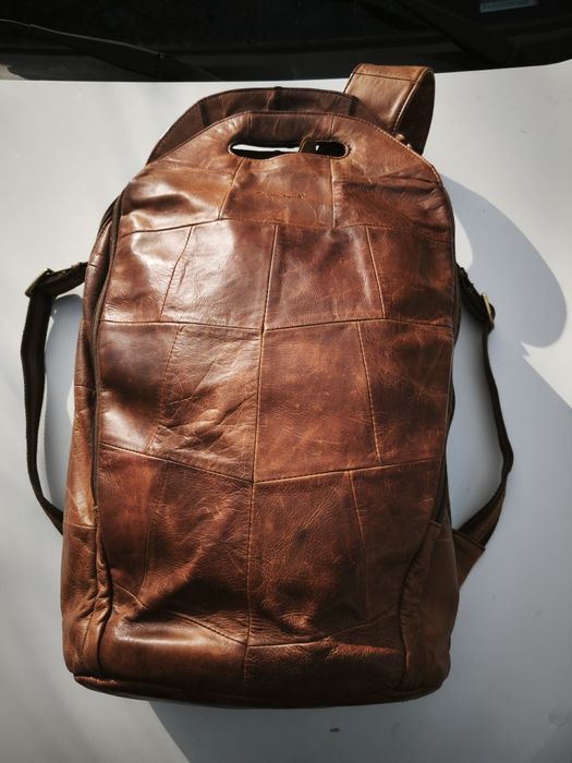 Шкіряний рюкзак, міський