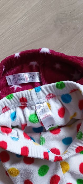 Штани дитячі, George, 2-3 роки, флісові, для сну, махрові, травка