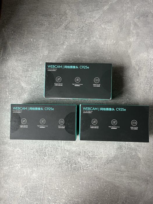 веб-камера Logitech C925e Full HD Black Оригінал