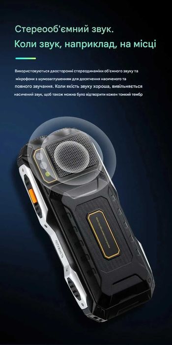 Кнопочний телефон YEEMI Q8 3000mAh подвійний ліхтарик 2 SIM мобільний