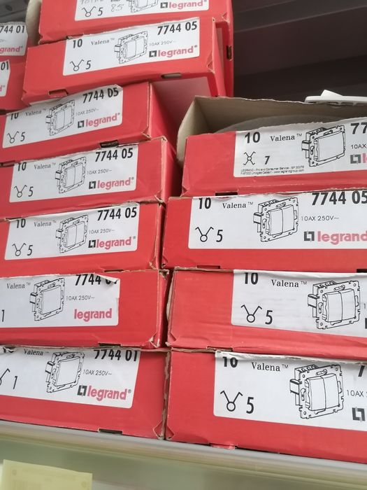 Material elétrico legran novo em caixa