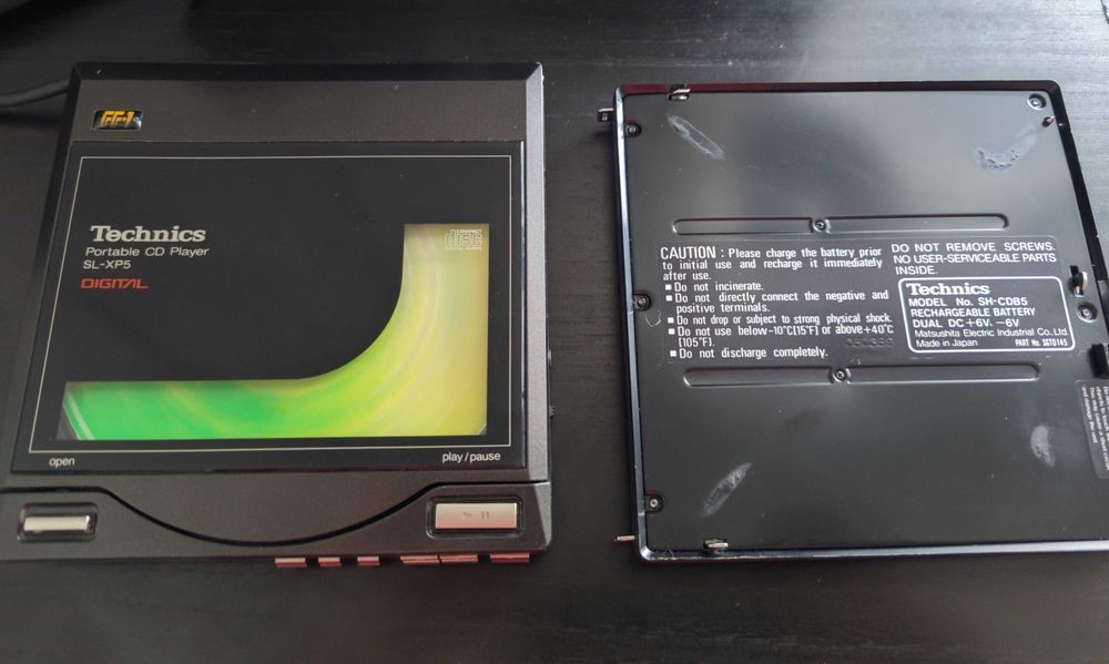 Technics SL-XP5 Portable CD Player
