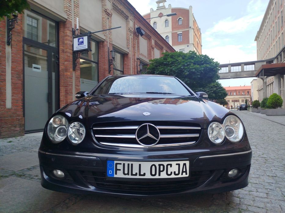 Mercedes-Benz CLK Avangarde,Navi*Skóry*Bixenon*Szyberdach*Czarny sufit*Serwis*100%bezwyp