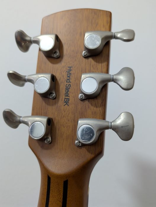 Harley Benton Hybrid Steel BK