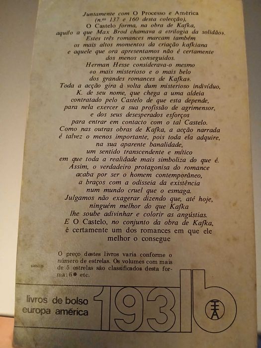 'O Castelo', de Franz Kafka
