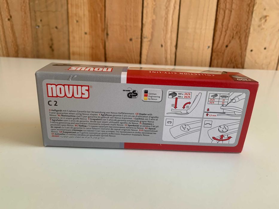 Agrafador NOVUS C2 Preto