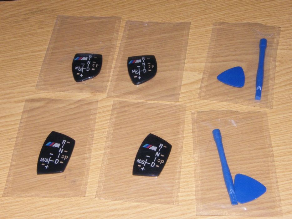 Capa BMW M manete auto | Botão idrive consola BMW M