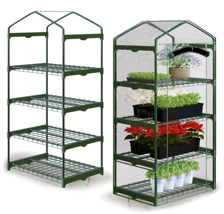 MEGA !!! Wielosezonowa szklarnia ogrodowa Plonos 160 x 70 x 50 cm