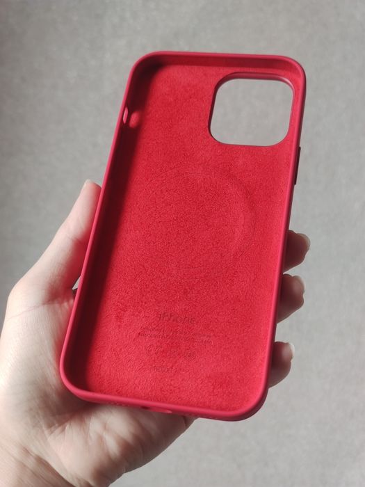 Чехол Silicone Case 1:1 MagSafe+Animation на iPhone 13 Pro Max