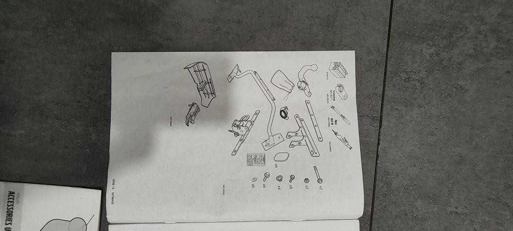 Engate reboque Original Volvo S40/V50 (04-)