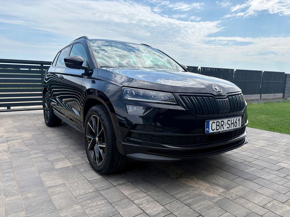 Skoda Karoq 2.0 TDI 150 KM, Sportline, bezwypadkowy, hak