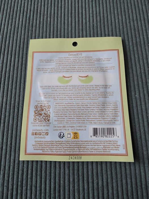 Pixi DetoxifEYE Single Eye Patches  Płatki pod oczy