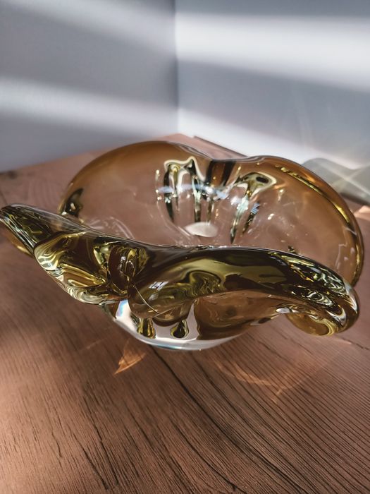 Szkło artystyczne, misa, Czechy?, Murano?