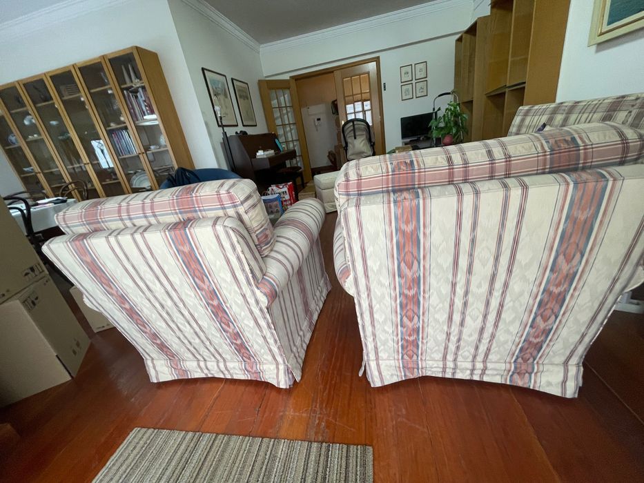 Sofá de 3 lugares e 2 Maples - Manufacturados