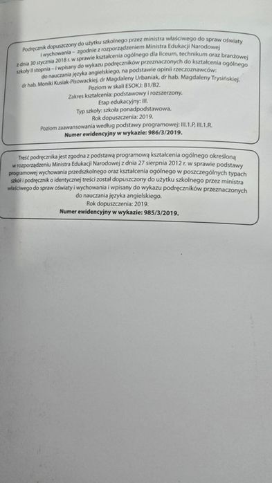 Vision 3 podręcznik