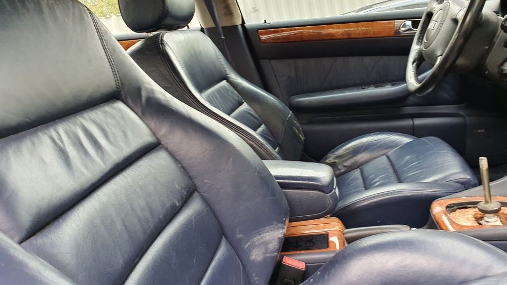 Audi a6 c5 2.8 ALG quattro sedan limuzyna skóry 1998 części Gołdap