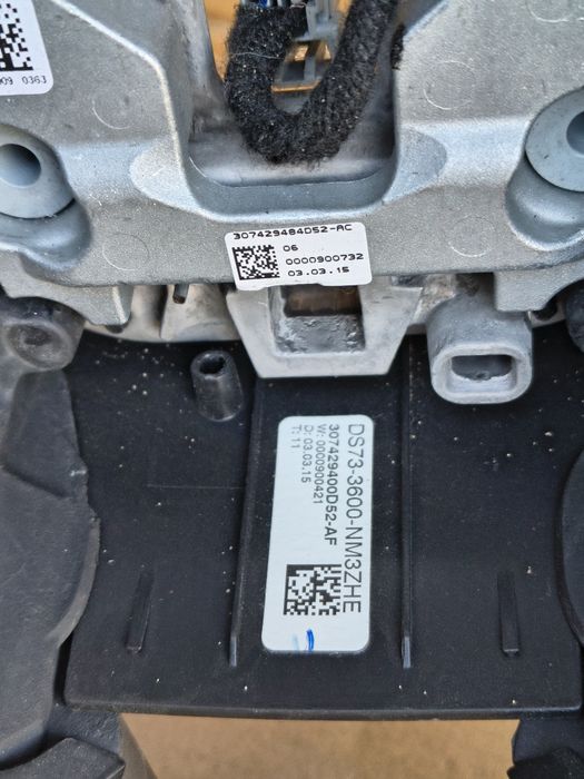Ford Mondeo MK5 Kierownica Grzana Skórzana Multifunkcyjna