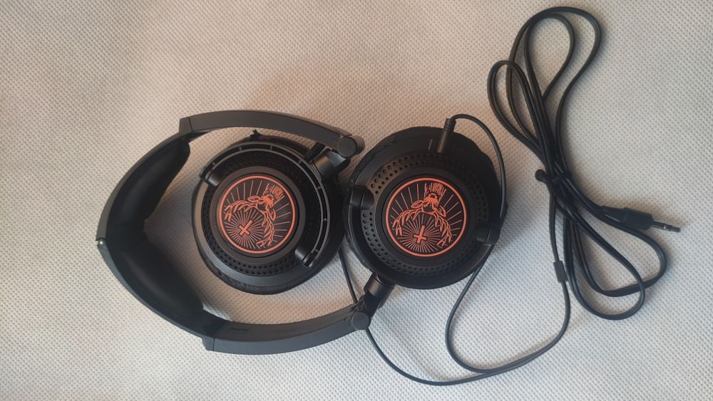 Słuchawki składane Jagermeister kabel mini jack