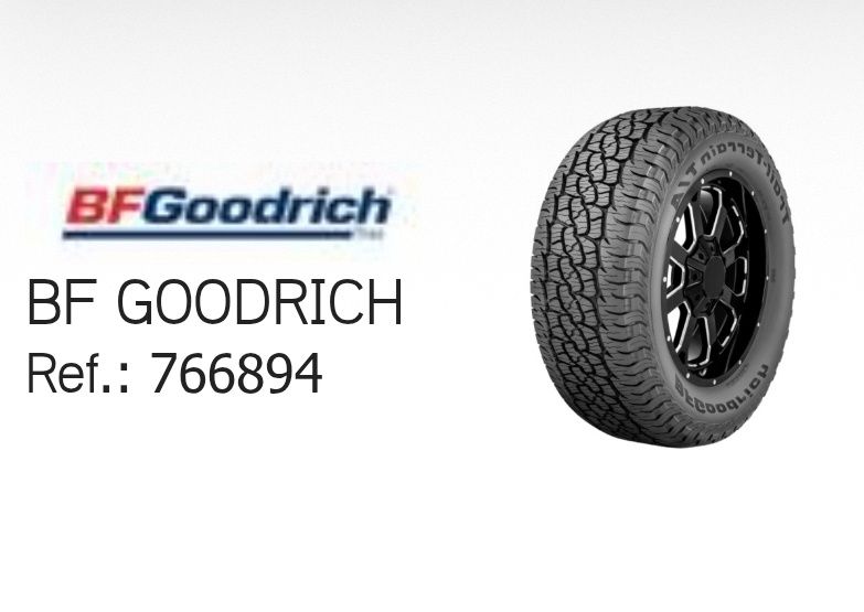 2 pneus novos BF goodrich 205-80R16 - Oferta da entrega