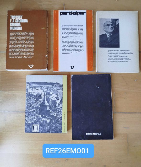 Livros antigos e de interesse, área política e social