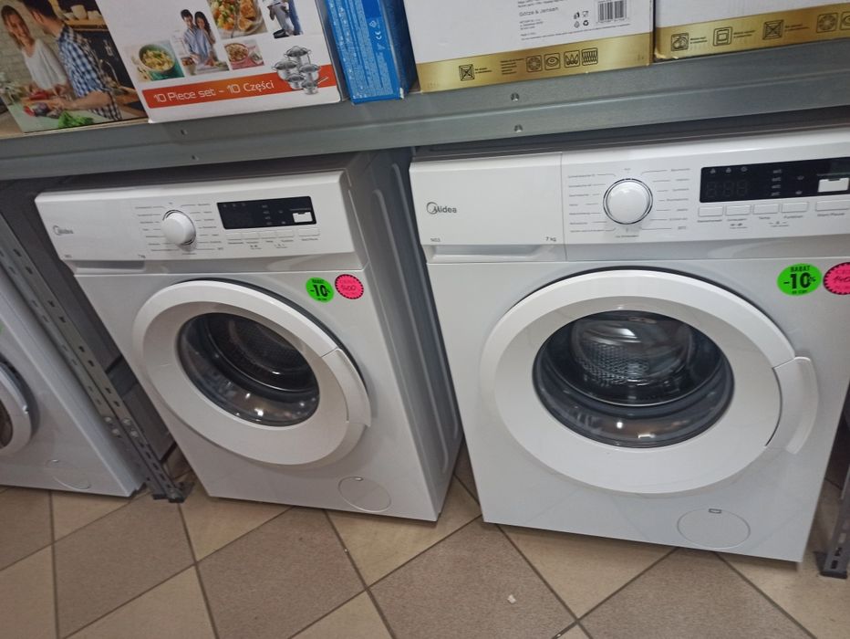 OUTLET Wspólna 6 Janki Pralka Midea 7kg program czyszczenia bębna