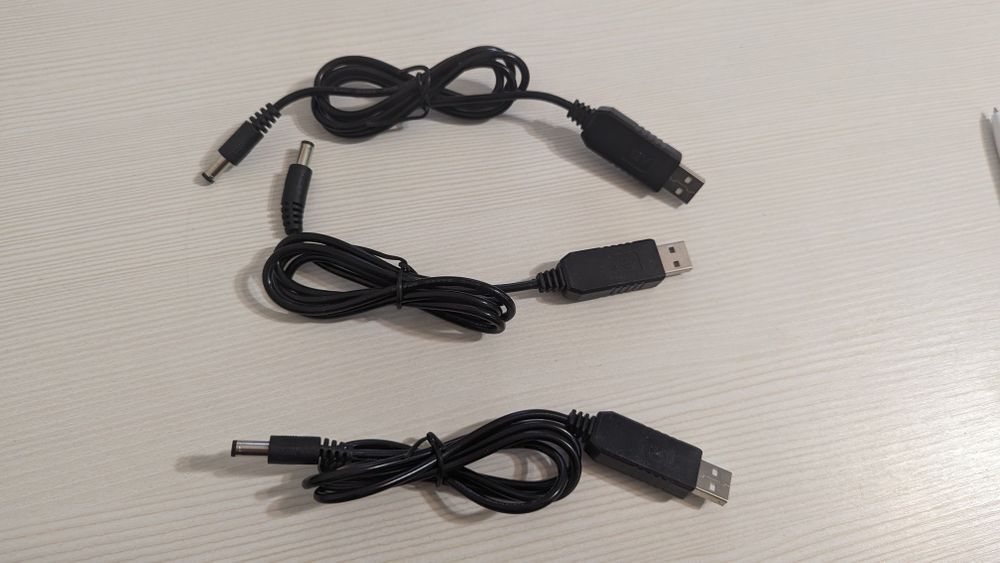 Кабель питания роутера от павербанк powerbank 5v-12v