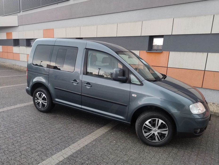 Volkswagen Caddy 1.6 MPI (102KM) Opłacony Stan Super Bez Rdzy Oryginał Lakier Serwis Km