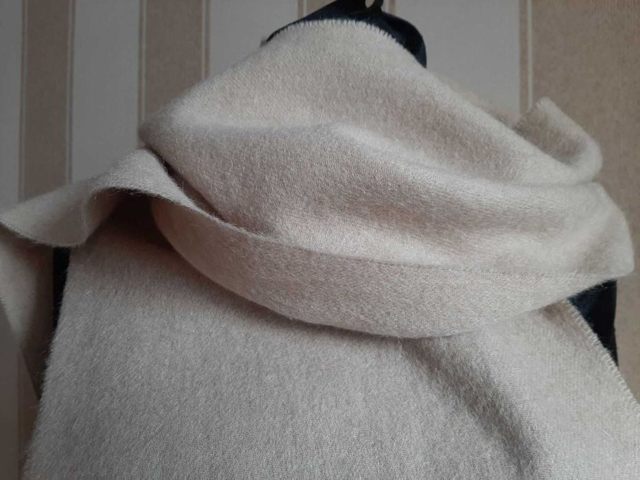 Шарф зимовий, осінній,  100% НАТУРАЛЬНИЙ КАШЕМІР.