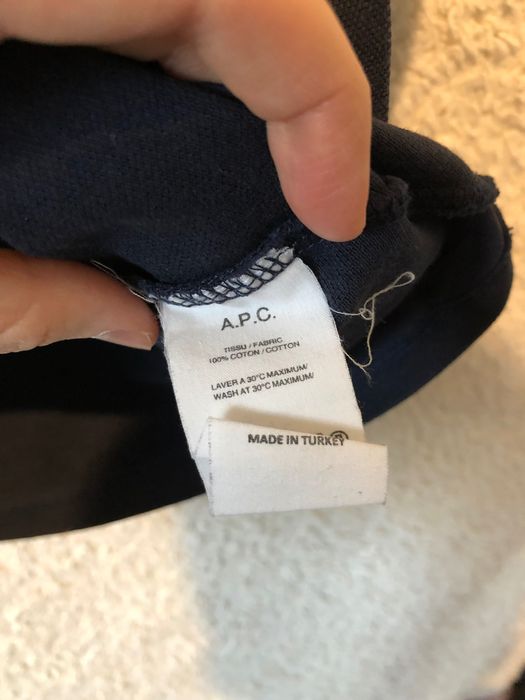 Koszulka Polo A.P.C. Logo