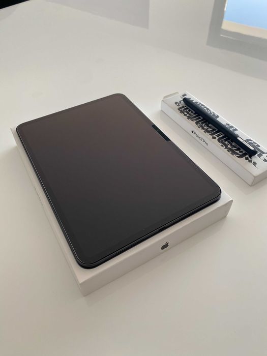 iPad Pro M4 11″ 256 GB + Apple Pencil Pro + Capas | 100% Bateria