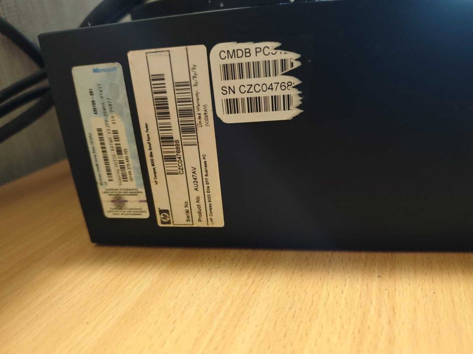 Комп'ютер HP COMPAQ 8000 ELITE SFF Business
