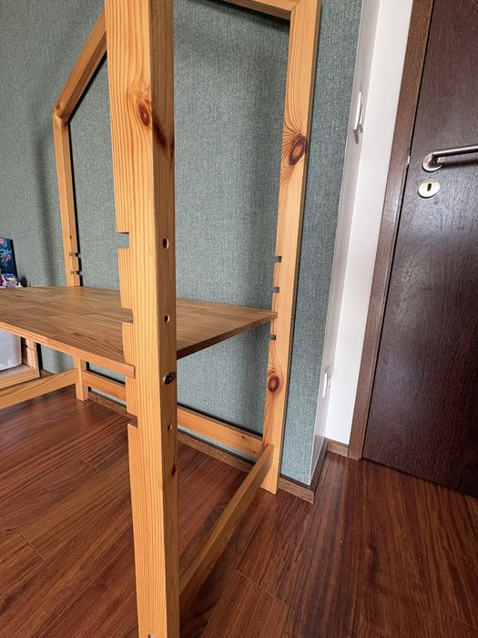 Secretaria criança com mesa ajustavel
