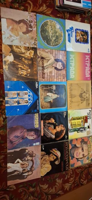 Пластинки времени СССР.