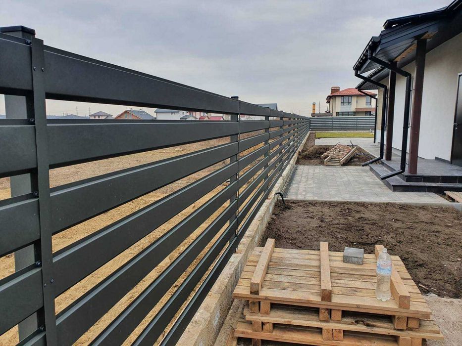 Паркан Ранчо Металевий Забор Жалюзи