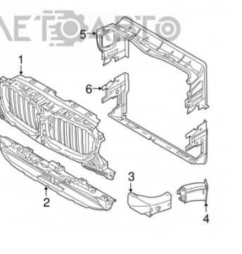 Повітропровід гальмівного диска BMW X3 G01 51747400003 51747400005