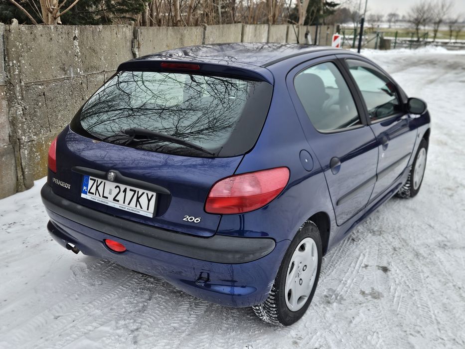 Peugeot 206 1.4*100 tys przebiegu *Wspomaganie * Klimatyzacja *  Super