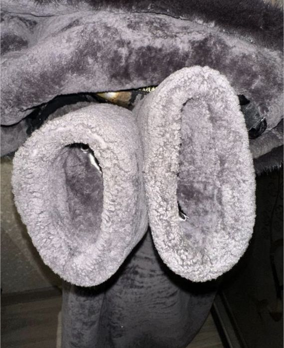 Шуба астраган з песцем