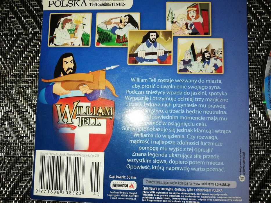 Film VCD - William Tell - dla dzieci