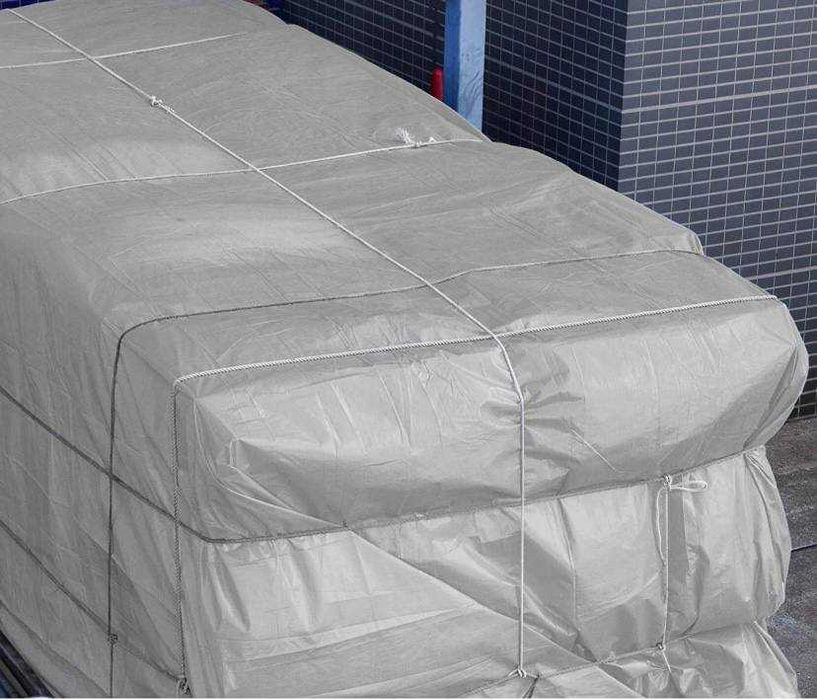 Plandeka 3x4m Gruba  Mrozoodporna na Taras  Płachta Okryciowa 120g/m2