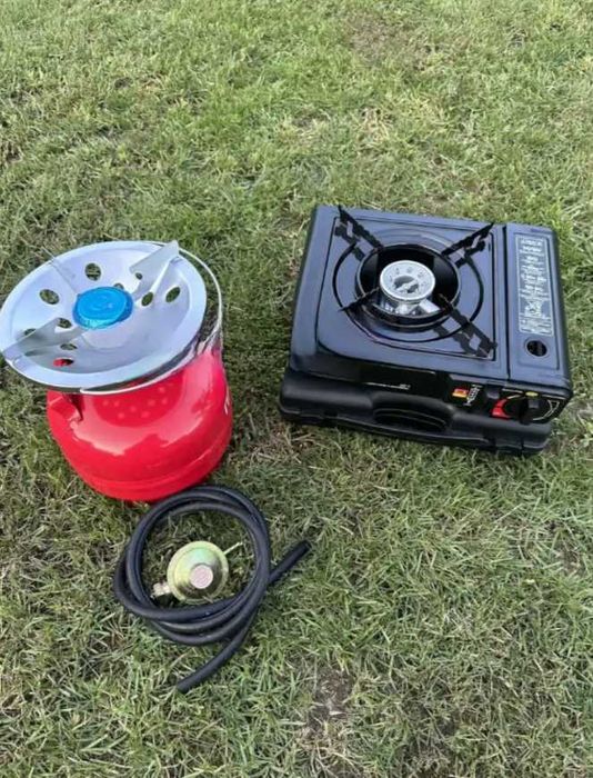 балон кемпінговий з пальником, балон газовый