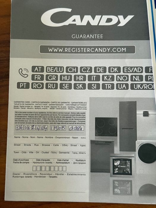 Frigorifico Candy com 8 Anos