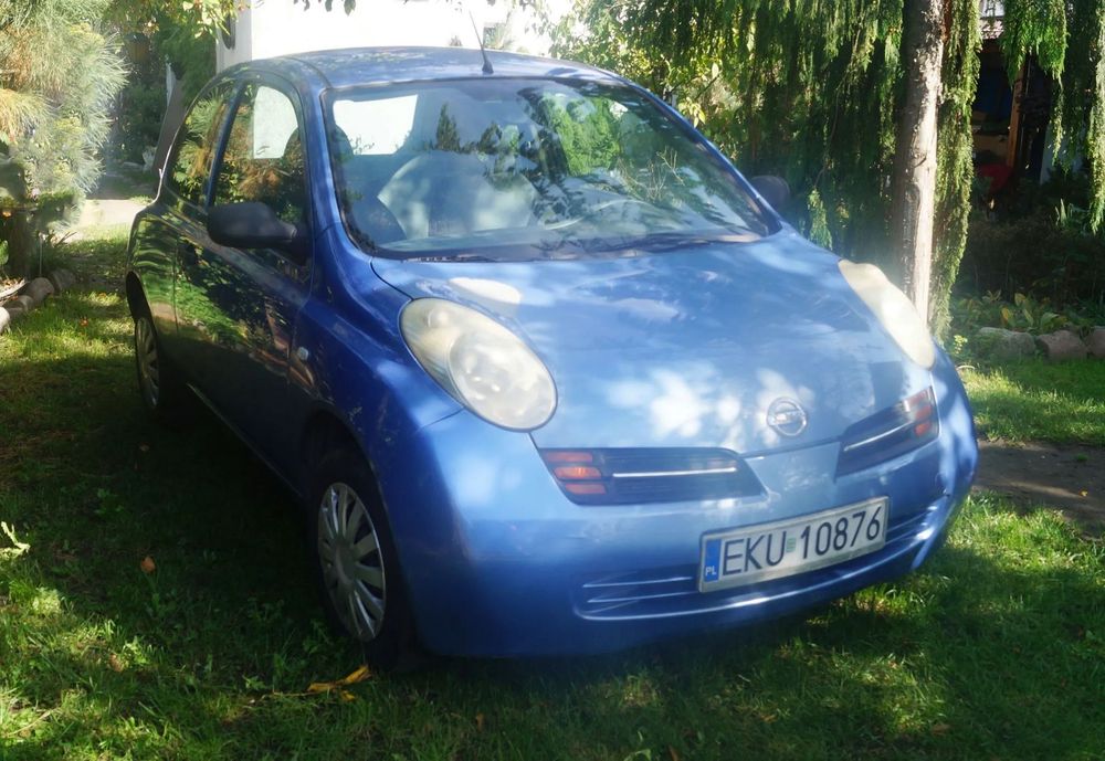 Nissan Micra Nissan Micra K12, Visia+, 1.2 benzyna 80KM, przebieg 150tys.