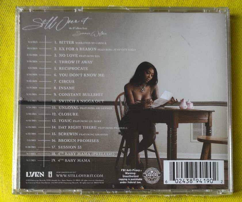 Summer Walker - Still Over It CD