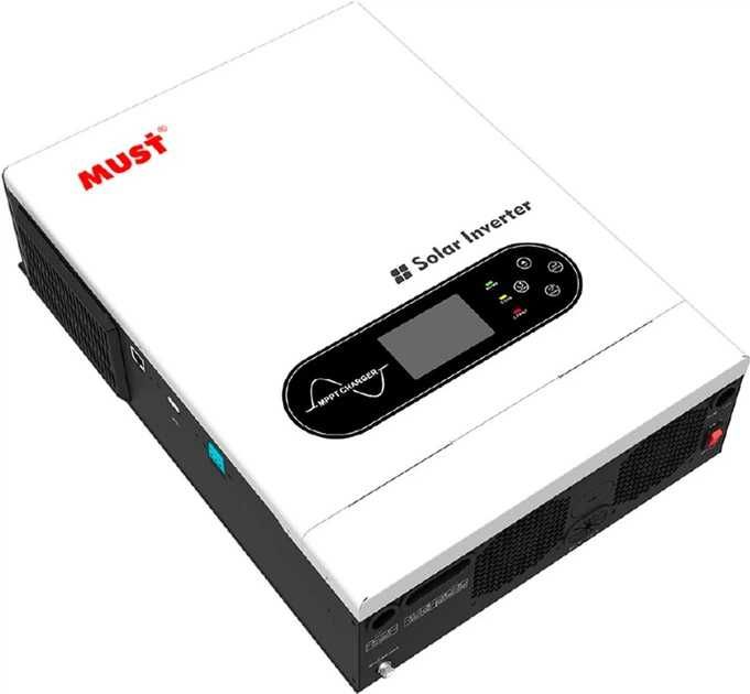 Гібридний інвертор MUST PV18-2012ECO, 2000W, 12V, струм заряду 80A,