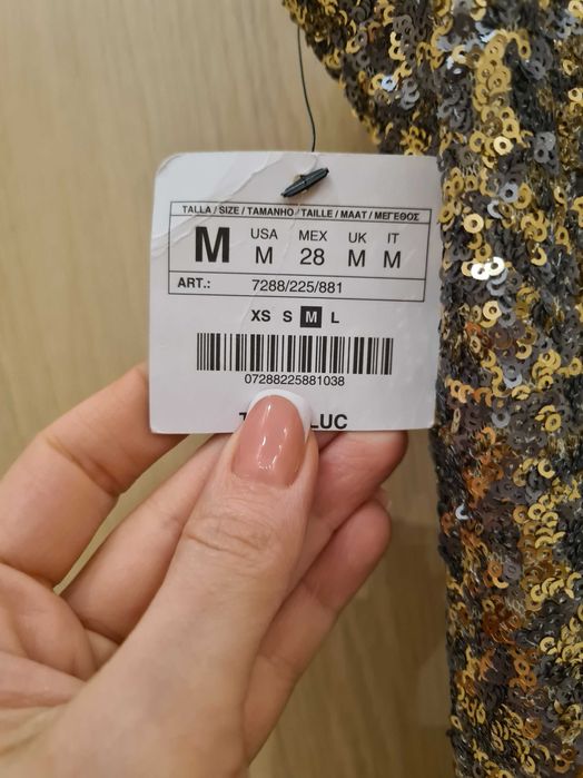 Платье zara размер М