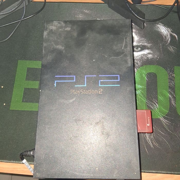 Ps2 com cabo de alimentação