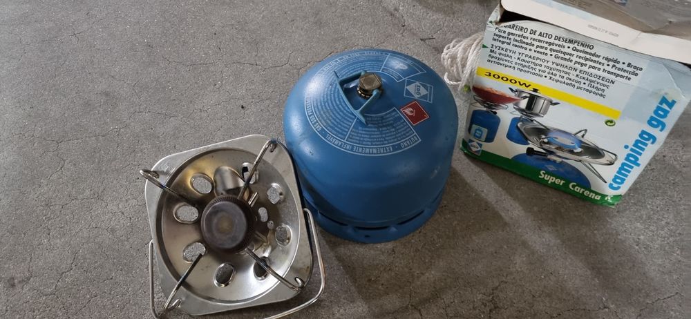 Botija camping gás
