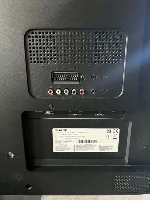 Telewizor Sharp Aquos 46" cali w pełni sprawny + pilot