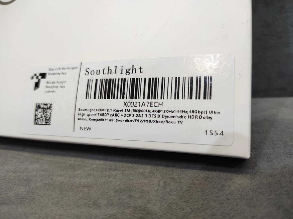 Super szybki kabel HDMI 8K 3m Southlight. HDMI 2.1 kabel 3M, 8K