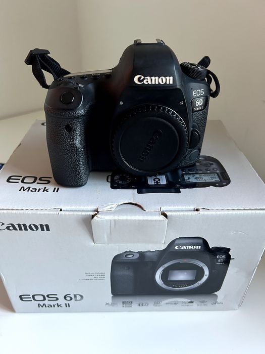 Câmera Canon EOS 6D Mark II